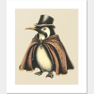 Detective penguin Posters and Art